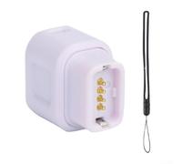 Snowchecking Chargeur de dérailleur arrière électronique Type-C vers 4 broches pour composants de vélo DI2 12 vitesses avec éclats métalliques Violet clair