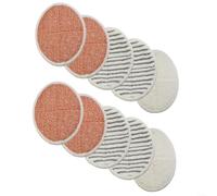 snowchecking Ensemble de tampons de nettoyage en microfibre pour balai Bissell SpinWave 20522 2240N 2039A adaptable à diverses tâches de nettoyage
