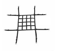 snowchecking Filet de levage réglable pour pots de fleurs, 40 x 40 cm, sangle de support pour grands conteneurs, attache de jardin en polypropylène robuste pour intérieur et extérieur, noir