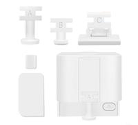 snowchecking For Tuya For Smart Finger Robot pour interrupteurs à bascule, poussoir de bouton de commande vocale avec minuterie, compatible avec Alexa et Assistant, 3 bras interchangeables, blanc