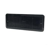 Snowchecking Grille de montage pour grille d'aération de réfrigérateur 480 x 186 mm pour Thetford ABS pour caravane, camping-car, camping-car (noir)