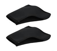 Snowchecking Housses de bottes de patins à glace thermiques en néoprène avec doublure en polaire, protections de protection extensibles, pour patinage artistique, patins à roues alignées et à