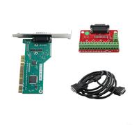 Snowchecking Interface PCI 3 axes Carte de contrôle de mouvement CNC Système de gravure haute vitesse Puce V1/V6 avec fonction mémoire (version V1)