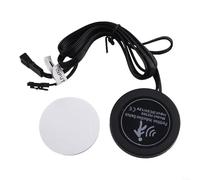 Snowchecking Interrupteur à capteur tactile, pour panneaux en bois et verre, variateur d'intensité LED 12 V-24 V, détecteur de mouvement infrarouge, pour armoires de cuisine, armoires, pas de perçage
