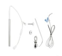 Snowchecking Kit d'allumage pour sonde de température RTD et chauffage pour grills Louisiane, 200 W 120 V Hot Rod, avec fil de 122 cm, capteur de viande, pour pièces de rechange pour barbecue à