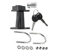 Snowchecking Kit de fixation pour réservoir de carburant avec clés et système antivol pour jerrican de 3 L 5 L