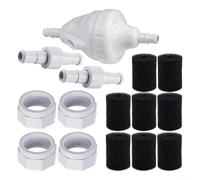 Snowchecking Kit de pièces de rechange pour nettoyeur de piscine G52 avec écrou de tuyau D20 et escargot D15 pour Zodiac North Pole 180, 280, 3900