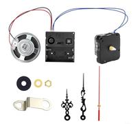 Snowchecking Kit de réparation de mouvement d'horloge et d'aiguille des heures pour horloges klaxon adapté aux panneaux d'horloge d'une épaisseur comprise entre 2 et 6 mm - Dispose de quatre modes