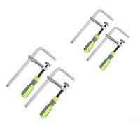Snowchecking Kit de serrage à queue d'aronde pour le travail du bois, rainure de bureau, têtes en fonte avec barre en acier résistant à la rouille pour armoires, travail des métaux et bricolage (4