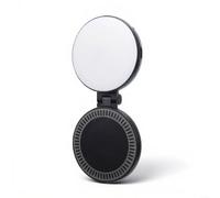 Snowchecking Lampe à selfie magnétique pliable avec 36 LED, température de couleur réglable 3000 K-6500 K et intensité variable en continu, lumière de remplissage portable à clipser pour photographie