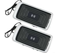 Snowchecking Lot de 2 chargeurs de voiture sans fil à charge rapide pour Mercedes Benz Classe V W447 V260 V260L Accoudoir de siège 2020-2023 Accessoires d'intérieur