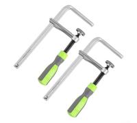 snowchecking Lot de 2 colliers de serrage à queue d'aronde 200 x 60 mm pour rail en T, travail du bois, fixation de rainures de bureau, têtes en fonte d'acier à haute teneur en carbone