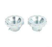 Snowchecking Lot de 2 écrous d'arbre de roue à 12 points M16 x 15, pour Seat pour CORDOBA pour IBIZA, pour SKODA pour FABIA pour RAPID, pour POLO A1 pour A2 pour FOX, remplace 6Q0407396B