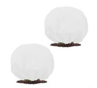 snowchecking Lot de 2 housses de protection contre le gel pour plantes d'hiver fabriquées à partir de tissu non tissé épais pour aider les plantes à survivre au froid (243,8 cm)