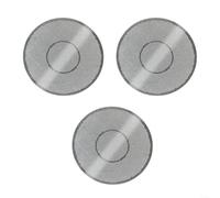 Snowchecking Lot de 3 disques filtrants à café en acier inoxydable de 62 mm, pour Hario, pour cafetière à pression V60, tamis en maille métallique réutilisable, pour thé et infusion, argenté