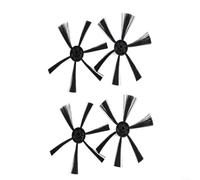 Snowchecking Lot de 4 brosses latérales de rechange pour aspirateur robot Severin RB7025, têtes de brosse rondes pour un retrait efficace de la poussière et des débris