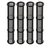 Snowchecking Lot de 4 filtres de collecteur de peinture sans air 31 x 180 mm, maille 30/60/100, pour entrepreneur II, remplace 244071 244067 244068 (60 mailles)