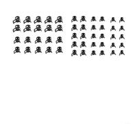 snowchecking Lot de 50 colliers de serrage à ressort noirs en acier galvanisé 65 pour conduite de carburant de voiture, tuyau d'eau, tuyau d'air