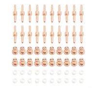 snowchecking Lot de 60 consommables plasma pour torche PT31 avec équipement Cut40 pour maintenir la performance en cas d'utilisation intensive