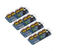 Snowchecking PCA9685 16 canaux, pour carte pilote PWM, module I2C, pour Arduino, logique 5 V/33 V, fréquence réglable, lot de 4