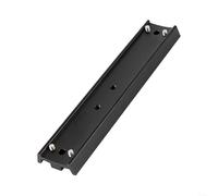 Snowchecking Plaque à queue d'aronde en alliage d'aluminium, pour télescope astronomique, adaptateur de connexion, pour Sky-Watcher pour monture équatoriale CELESTRON, 210 x 43 mm, avec vis (noir)