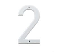 snowchecking Plaque de porte en forme de chiffre 3D, plaque de numéro de maison, panneau en alliage de zinc, améliore l'attrait des trottoirs pour les maisons, pour un étiquetage idéal pour les hôtels