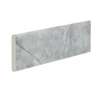 snowchecking Plinthe, plinthe, taille, ligne d'angle décorative pour l'amélioration de la maison, récupération naturelle flexible, facile à dimensionner, 200 cm x 8 cm de longueur (gris)