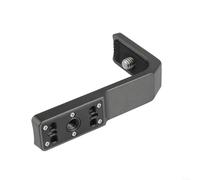 Snowchecking Support horizontal ultra fin pour appareils photo Insta360 X5/X4/X3, support vertical en matériau PPA, accessoire de caméra d'action léger et robuste, noir