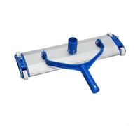 Snowchecking Tête d'aspiration de piscine en aluminium de 35,6 cm avec brosse pour piscine creusée et murs Équipement de nettoyage