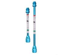 Snowchecking Tige d'extension de pulvérisateur en acier inoxydable sans air G78-14 Filetage double buse pour l'entretien du pont Bleu