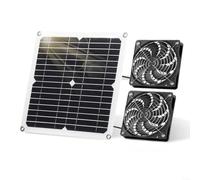 snowchecking Ventilateur d'échappement solaire de 12 W avec moteur résistant aux intempéries IP65 pour le refroidissement des serres, la ventilation du poulet et la dissipation de la chaleur de la