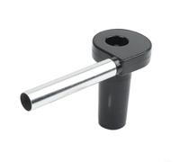 snowchecking Ventilateur électrique portable, souffleur de barbecue, allume-feu d'extérieur, pompe à air compacte pour camping, pique-nique, 2 tubes en aluminium de 6 cm et 12 cm, autonomie de 4 à 6 h