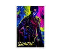 Snowfall TV Show Art Poster décoratif sur toile Art mural pour salon, chambre à coucher, impression d'image moderne, décoration de salle familiale, 30 x 45 cm
