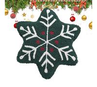 Snowflake Pillows - Christmas Pillow, Soft Cute Winter Holiday Cushion | Stuffed Plush Pillows | Christmas Decorations Cute Plush Cushions | for Bedroom Sofa Chair Home Living Room Couch Floor Bed