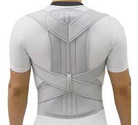 Snowflyk Correcteur de Dos en Alliage pour Posture, Corset pour scoliose, Corset pour Colonne vertébrale, thérapie des épaules, Soutien de la Posture (C XL)