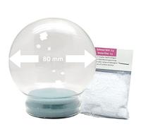 Snowglobe for you 40003 Boule à Neige pour Vous - Do It Yourself (DIY) de Rechange en Verre diamètre 80 mm