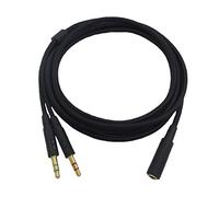 SNOWINSPRING Casque de Jeu Universel 2 en 1 3,5 Mm - Cable D'Extension pour HyperX Cloud II/Alpha- / Cloud Flight/Core Casque