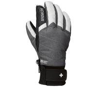 Snowlife - Gants de ski imperméables - Junior Unity DT Glove Grey/White/Black - Taille Enfant M - Gris Gris M