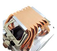 SNOWMAN 6 rury cieplne ch?odnica procesora 4 Pin PWM RGB PC cichy Intel LGA 2011 775 1200 1150 1151 1155 X79X99 AMD AM3 AM4 wentylator ch?odz?cy CPU