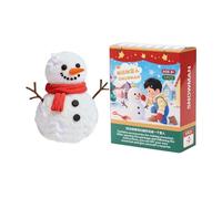 Snowman Craft - Stocking Stuffers Building with Manual, Christmas Crafts for Kids, Fun Creative Design, Easy to Assemble, Craft Kits for Classroom Toddler Holiday Class Party Activities Family