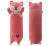 SNOWOLF Renard - Coussin en peluche long - Mignon - Jouet en peluche - Coussin de positionnement sur le côté doux - Cadeau pour enfants et famille - 70 cm - Renard