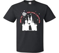 SNOWRECIPE When You Wish Upon A Death Star T-Shirt for Mens Black XL