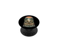 Snowshoe Trail Club Raquettes Randonnée Hiver PopSockets PopGrip Adhésif