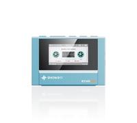 SnowSky/FiiO Mini lecteur MP3 HiFi Bluetooth, 15 heures de lecture, contrôle du volume indépendant avec sorties casque 3,5 mm/4,4 mm (bleu ciel)