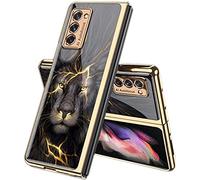 SNOWtreeAA Coque pour Samsung Galaxy Z Fold 2 5G, Etui de Téléphone Portable, Coque de Téléphone Portable Plaquée sous Vide pour Samsung Galaxy Z Fold 2