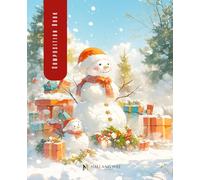 Snowy Christmas Composition Notebook | Winter Forest Cozy Holiday Design 03: College Ruled | 120 pages | 7.5 x 9.25" lined paper | Perfect for School & Holiday Season