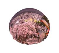 Snowy Mountain Bonnet de douche multi-scène et multi-usages double couche imperméable pour adultes, enfants, hommes et femmes.