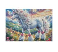 Snowy White Loup 300 Pièces Puzzle Adolescent en Carton Anti-Déchirure Difficulté Moyenne Activité ÉduChative Jeu De Société Cadeau Anniversaire Pas Cher 300 PCS/40x28cm