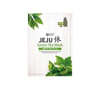 SNP Shining Nature Purity Masque de thé vert jeju Paquet de 10 Thé vert