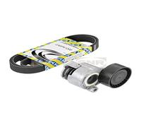 SNR KA855.10 Kit Galet + Courroie, Noir